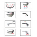 ANTI MIST PROTECTIVE GLASSES G33,BLUE TRANSPARENT "ACRTOOLS" ANTI MIST PROTECTIVE GLASSES G33,BLUE TRANSPARENT "ACRTOOLS"