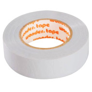 Electrician insulating tape 20m x 19mm,White colour from WONDER ....