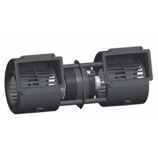 FAN 002-V45-02 24V WITH DOUBLE  TURBINES  3 SPEED - 740m3/h  "SPAL"