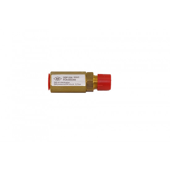 Differential oil check valve 3.5 bar,ALCO