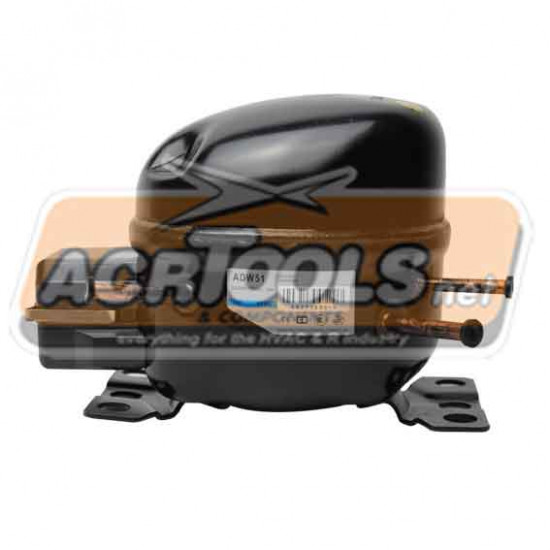 Domestic Compressor ADW51, 1/8ΗΡ, R134a, LOW, ACRTOOLS Domestic Compressor ADW51, 1/8ΗΡ, R134a, LOW, ACRTOOLS
