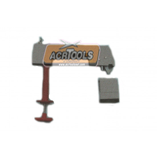 SHUTTER WITH KEY HORIZONTAL MOUNTING FOR DOOR PANELS (9030)12 cm , ACRTOOLS