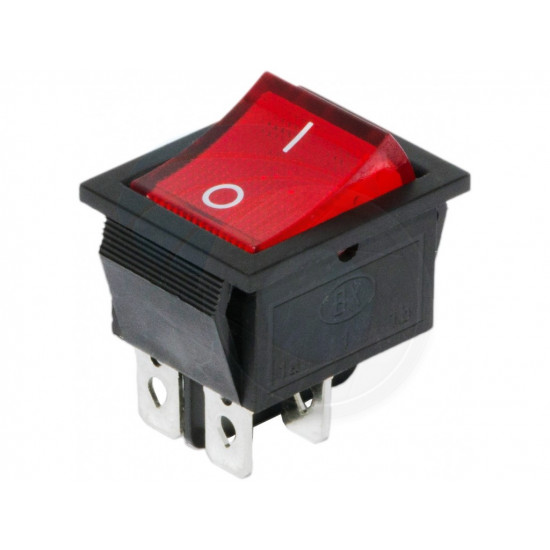 SWITCH with red light, 2-pole, 16A, IP65, single ACRTOOLS SWITCH with red light, 2-pole, 16A, IP65, single ACRTOOLS