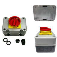 SWITCH On-Off, 40A, 230v, 4 pole, IP66, ASPEN...