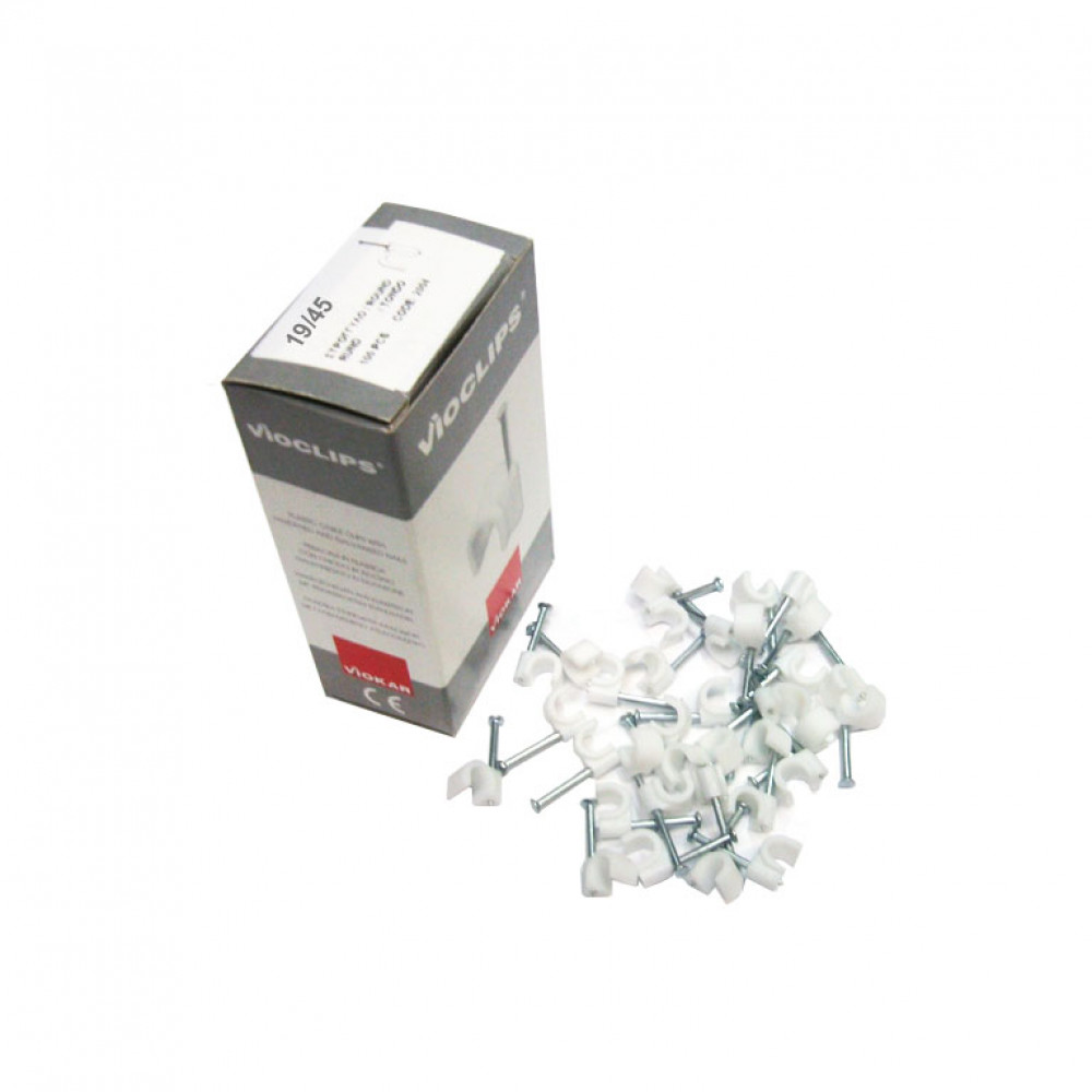 screws & system support : PLASTIC CLIPS 19/45 ROUND ...