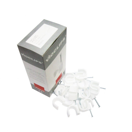 PLASTIC CLIPS 22/45 ROUND DIM PLASTIC CLIPS 22/45 ROUND DIM