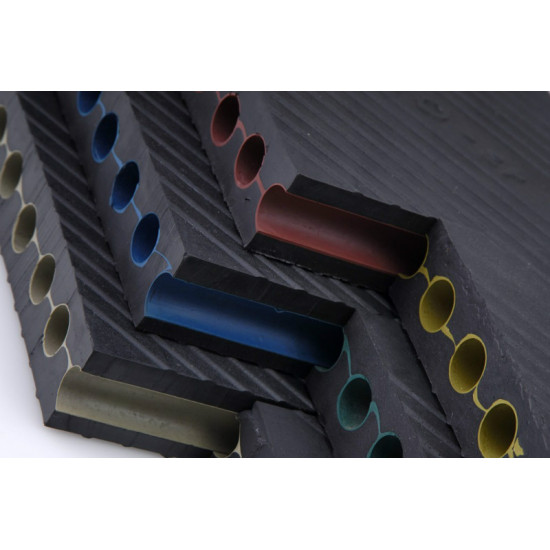 ANTIVIBRATION ELASTIC PAD ACR - EP 12.5#12.5 RED ANTIVIBRATION ELASTIC PAD ACR - EP 12.5#12.5 RED