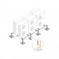 Support  system 4 units, 2m, "Standard"