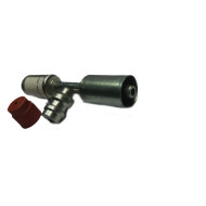 CAR CONNECTOR, CAR AIR CONDITIONER FOR R134A, 6"- 1/4"