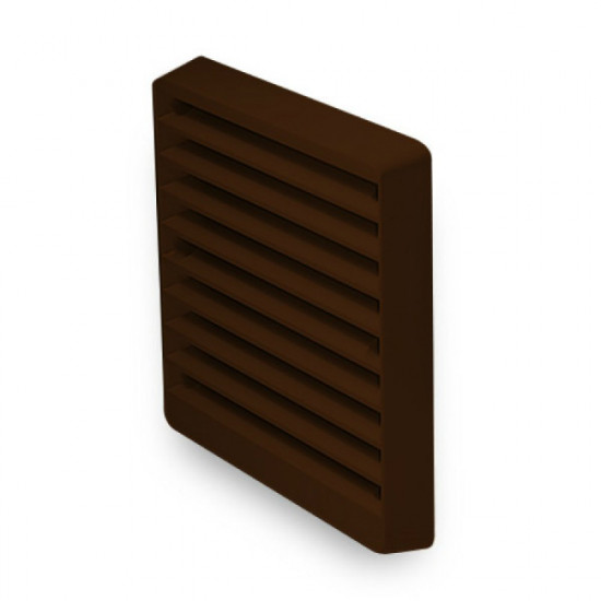 LOUVRED WALL EG1Β,134X142 mm,BROWN, GREENWOOD