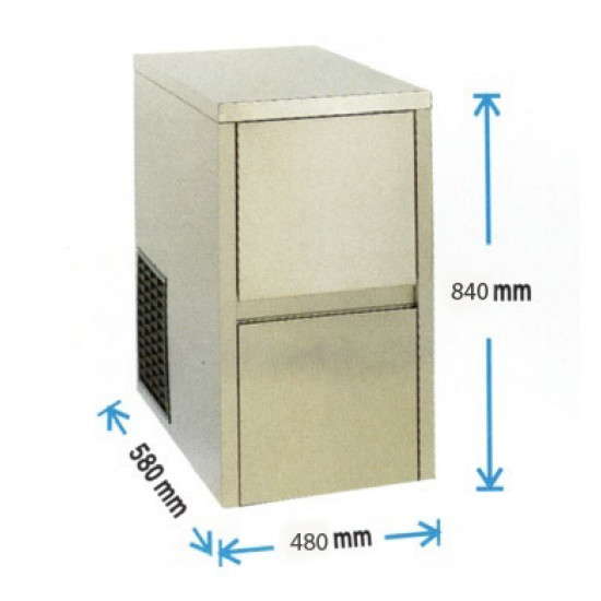 ICEMAKER ACR600M, 60Kg / 24h, ,ACRTOOLS, R404A ICEMAKER ACR600M, 60Kg / 24h, ,ACRTOOLS, R404A