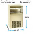 ICEMAKER ACR 2800C, 280Kg / 24h, ,ACRTOOLS ICEMAKER ACR 2800C, 280Kg / 24h, ,ACRTOOLS