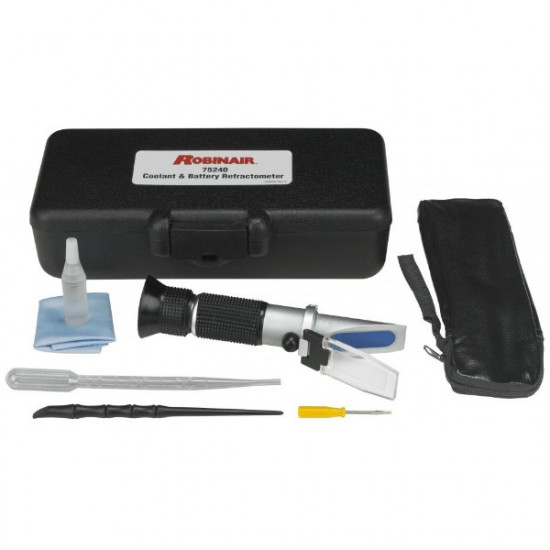 PROPYLENE / ETHYLENE GLYCOL 75240 ROBINAIR REFRACTOMETER PROPYLENE / ETHYLENE GLYCOL 75240 ROBINAIR REFRACTOMETER