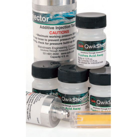 Removal of acid oils, Qwikshot, ADVANCED Removal of acid oils, Qwikshot, ADVANCED