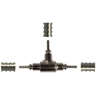 NEEDLE INSERT ,TEE , 3 MALE 1/4" 2mm, "ACRTOOLS"