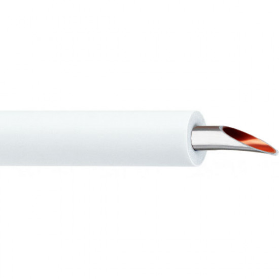 ACR DUAL insulated pipe, insulation thickness 9mm, 1/4"  (30m), Aluminum-copper