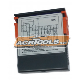 THERMOMETER - THERMOSTAT ETC-600, 220v, ACRTOOLS...