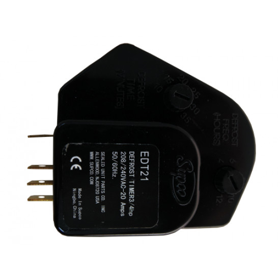 EDT21--ELECTRONIC DEFROST TIMER, SUPCO EDT21--ELECTRONIC DEFROST TIMER, SUPCO