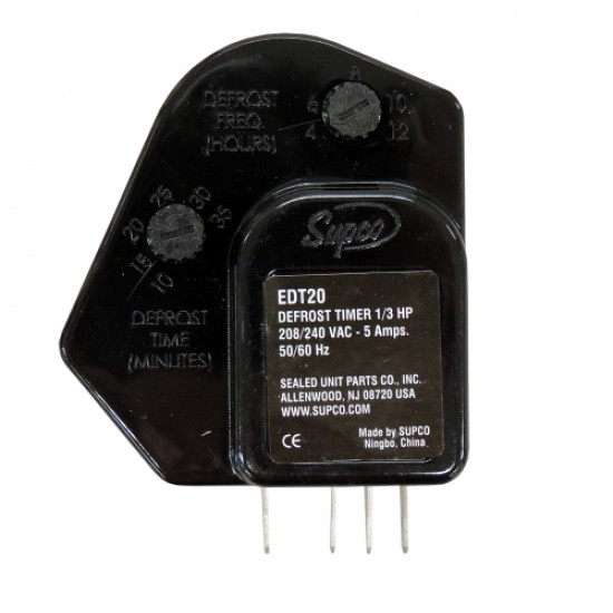 EDT20--ELECTRONIC DEFROST TIMER SUPCO EDT20--ELECTRONIC DEFROST TIMER SUPCO