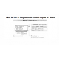 Controller with 4 programmable stages & alarm through pressure sensor,flush mount,PC235,12v --> 220v,ACRTOOLS...