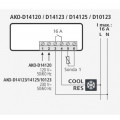 Temperature controller ,14123,-50 / +150ºC,230V,off cycle defrost,decimal point,AKO ... Temperature controller ,14123,-50 / +150ºC,230V,off cycle defrost,decimal point,AKO ...