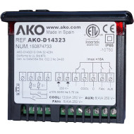 Temperature controller with 3 relay,14323,-50/+150ºC,230V,timer defrost,decimal point,AKO ...