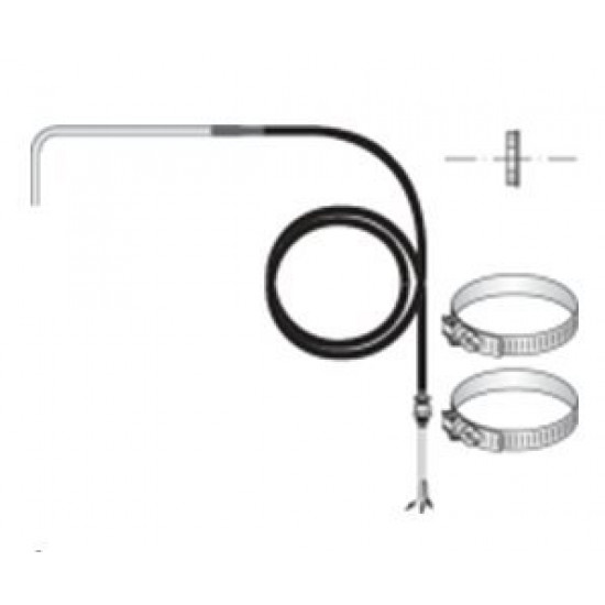 TEMPERATURE SENSOR pt100,15596,-200/+600 1.5m"AKO" TEMPERATURE SENSOR pt100,15596,-200/+600 1.5m"AKO"