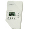 ERT100-LCD-IR - Wall mount 230VAC Thermostat, Heat-Pump configuration, 12-hour timer and an option for a Remote Control Unit ERT100-LCD-IR - Wall mount 230VAC Thermostat, Heat-Pump configuration, 12-hour timer and an option for a Remote Control Unit