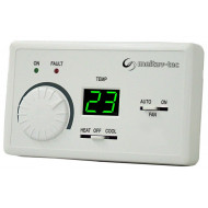 TED-24-SUPER Surface-mount mechanical thermostat, 24VAC, with up to 2 stages of Cool and 2 stages of Heat