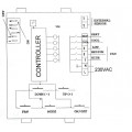 THERMOSTAT CONTROLLER  FMH-220-FC-SUPER3 ,220 v   ,MEITAV