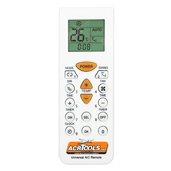 UNIVERSAL A/C REMOTE CONTROL,ACR3999,4000 in 1,ACRTOOLS
