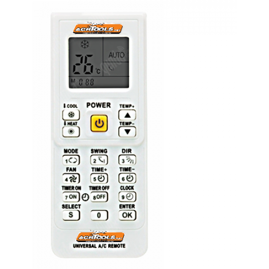 UNIVERSAL A/C REMOTE CONTROL,ACR9018,4000 in 1,ACRTOOLS