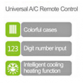 UNIVERSAL A/C REMOTE CONTROL,ACR9018,4000 in 1,ACRTOOLS