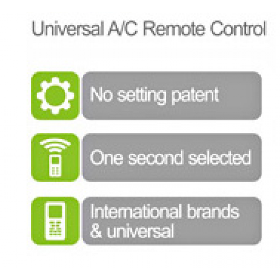UNIVERSAL A/C REMOTE CONTROL,ACR-B02, Brand in 1,ACRTOOLS
