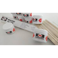 FLUX FOR SILVER AND COPPER SOLDERS  HARRIS