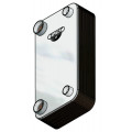 Heat Exchanger ZC450*40P, suitable also with R410a, 35mm OD-2"NPT, 48ΚW,  "ZILMET"