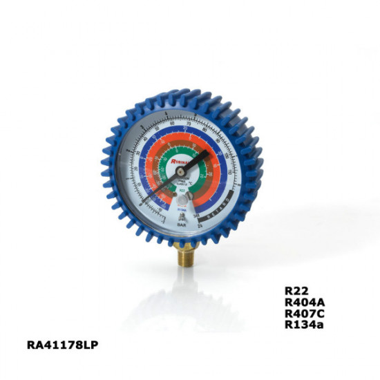 ANALOGUE GAUGE (BLUE) RA41178LP, R134a, R404A, R407C, R22 (C) ROBINAIR ANALOGUE GAUGE (BLUE) RA41178LP, R134a, R404A, R407C, R22 (C) ROBINAIR
