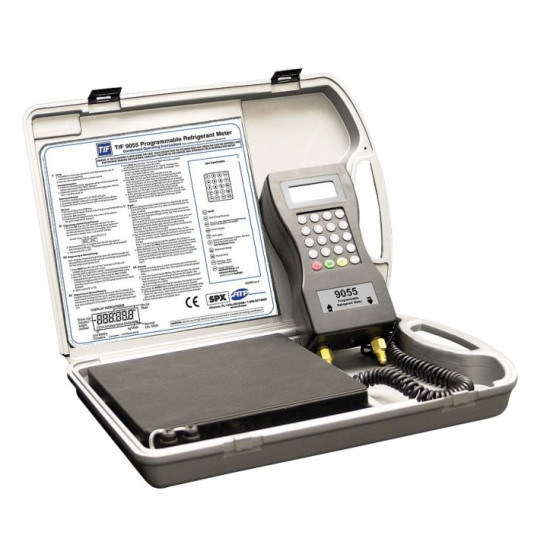 TIF 9055 PROGRAMMABLE CHARGING SCALE & RECOVERY METER TIF 9055 PROGRAMMABLE CHARGING SCALE & RECOVERY METER