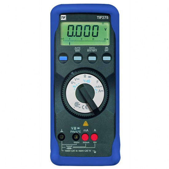 TIF 275 - Digital Multimeter for AC & DC volts and current TIF 275 - Digital Multimeter for AC & DC volts and current