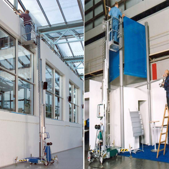 LIFT FOR STAFF PH-1300  WITH A BASKET, BOCKER
