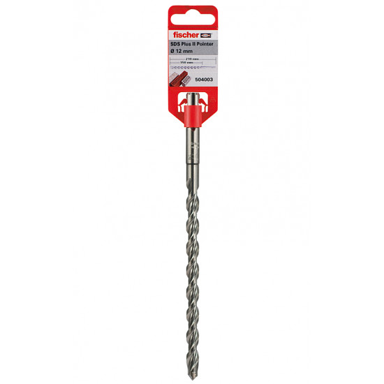 fischer hammer drill bit SDS Plus II Pointer 8/100/160 fischer hammer drill bit SDS Plus II Pointer 8/100/160