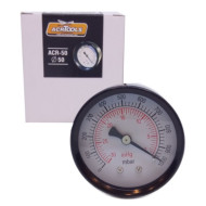 VACUUM GAUGE 50mm (back) for VACUUM PUMP, ACRTOOLS