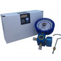 SERVICE MANIFOLD, SINGLE GAUGE, WITH LIQUID INDICATOR, "Heavy duty", R32/410a, ACRTOOLS SERVICE MANIFOLD, SINGLE GAUGE, WITH LIQUID INDICATOR, "Heavy duty", R32/410a, ACRTOOLS