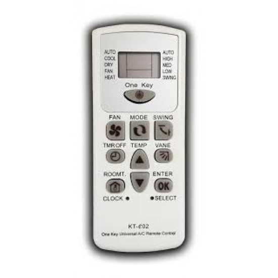 UNIVERSAL A/C REMOTE CONTROL,ACRe02,4000 in 1 , ACRTOOLS